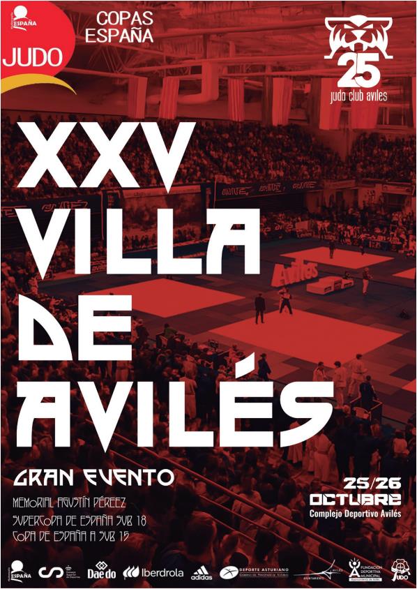 SUPERCOPA DE ESPAÑA DE JUDO INFANTIL Y CADETE DE AVILES. 25-10-25
